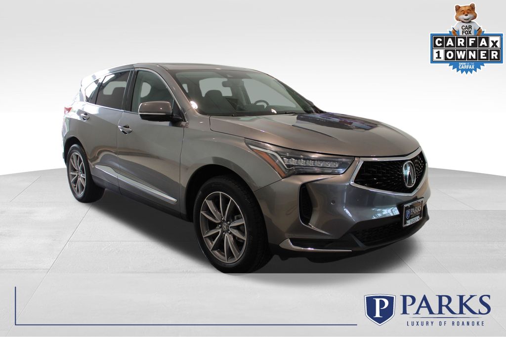 Lunar Silver Metallic 2023 Acura RDX SUV / Crossover Front-Wheel Drive Automatic