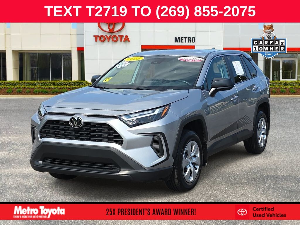 Silver 2025 Toyota RAV4 SUV / Crossover All-Wheel Drive 8-Speed Automatic