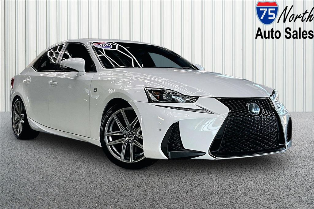 Ultra White 2018 Lexus IS 350 AWD Sedan All-Wheel Drive 6-Speed Automatic
