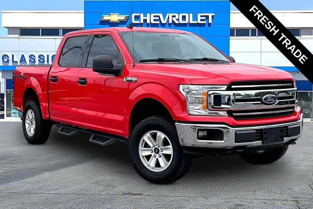Race Red 2020 Ford F-150 Pickup Truck Four-Wheel Drive Automatic