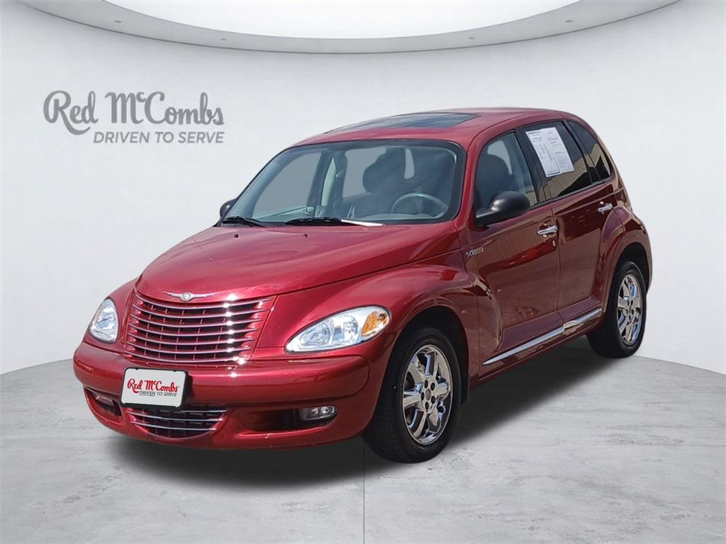 Inferno Red Crystal Pearlcoat 2005 Chrysler PT Cruiser Wagon Front-Wheel Drive 4-Speed Automatic