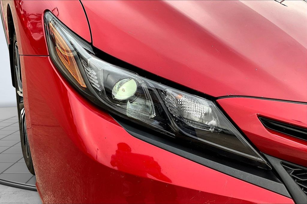 2023 Toyota Camry SE Red at Don McGill Toyota