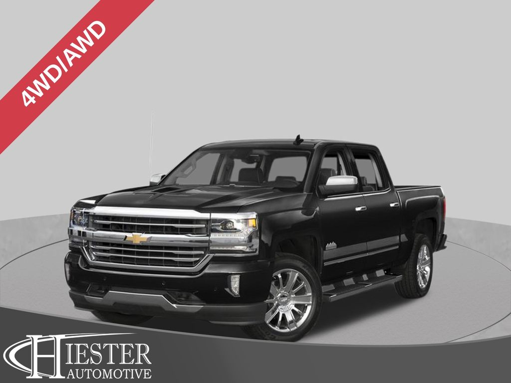 White (Iridescent Pearl Tricoat) 2016 Chevrolet Silverado 1500 Pickup Truck Four-Wheel Drive 8-Speed Automatic Overdrive