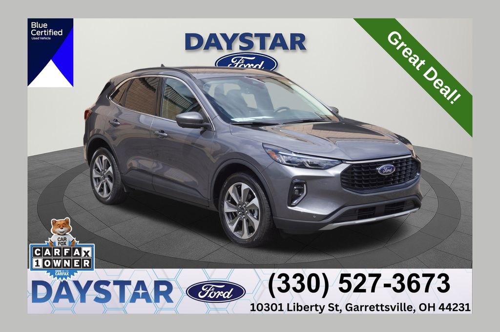 Gray Metallic 2023 Ford Escape SUV / Crossover All-Wheel Drive 8-Speed Automatic