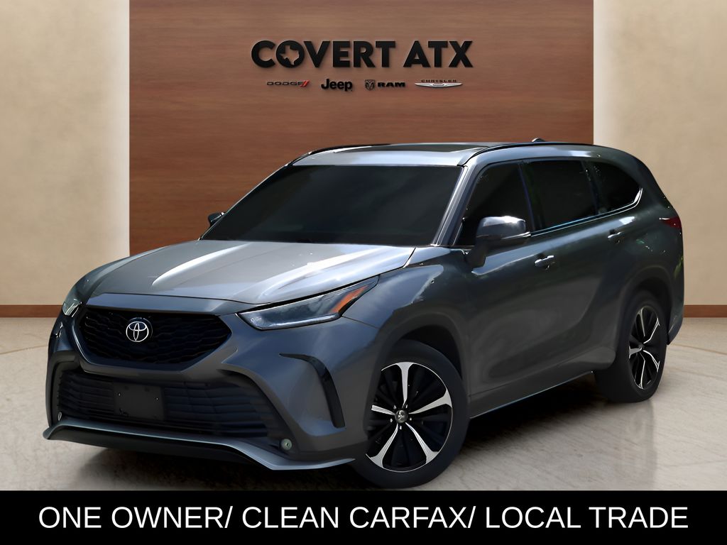 Magnetic Gray Metallic 2021 Toyota Highlander SUV / Crossover Front-Wheel Drive 8-Speed Automatic