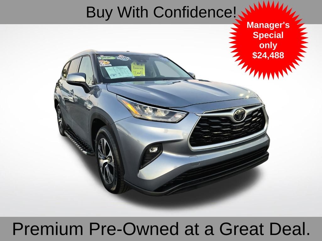 Blueprint 2020 Toyota Highlander XLE FWD SUV / Crossover Front-Wheel Drive 8-Speed Automatic