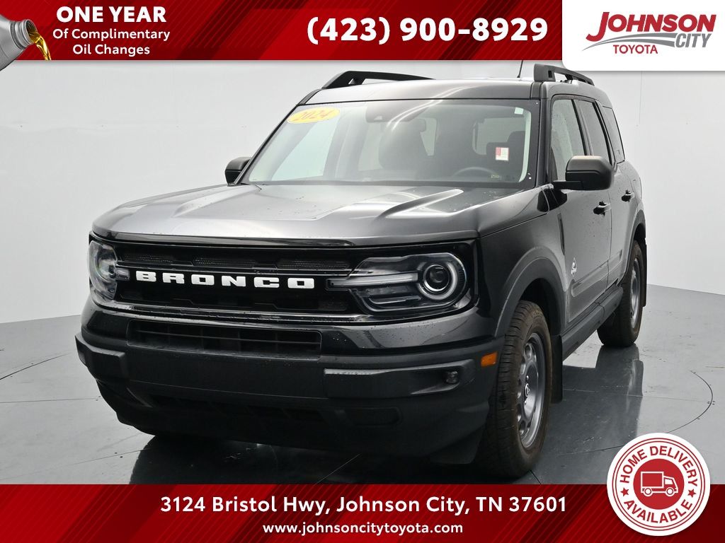 Shadow Black 2024 Ford Bronco Sport SUV / Crossover All-Wheel Drive 8-Speed Automatic