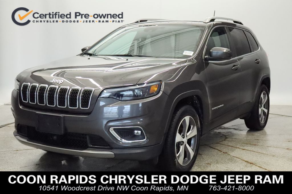 Gray (Granite Crystal Metallic Clearcoat) 2021 Jeep Cherokee Limited 4WD SUV / Crossover Four-Wheel Drive 9-Speed Automatic