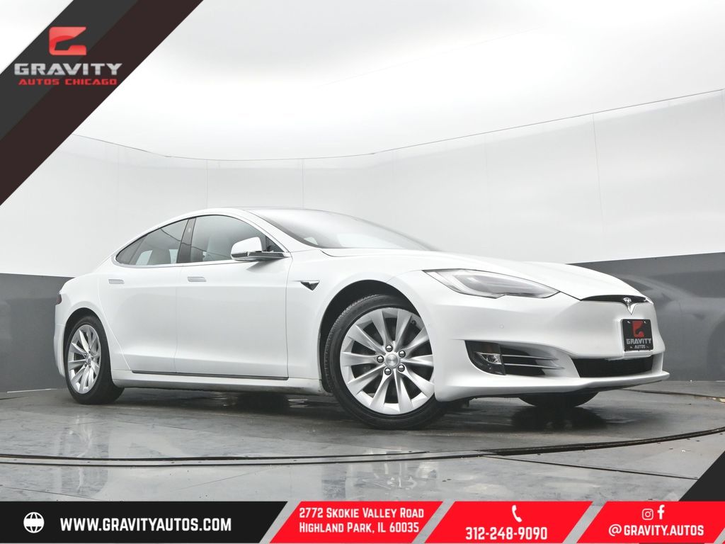 Pearl White Multi-Coat 2020 Tesla Model S Long Range Plus AWD Sedan All-Wheel Drive 1-Speed Automatic