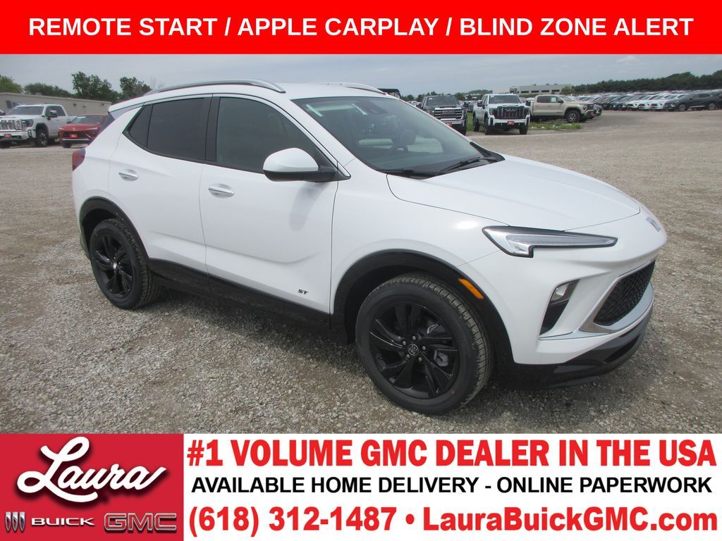 Summit White 2026 Buick Encore GX SUV / Crossover Front-Wheel Drive Continuously Variable Transmission