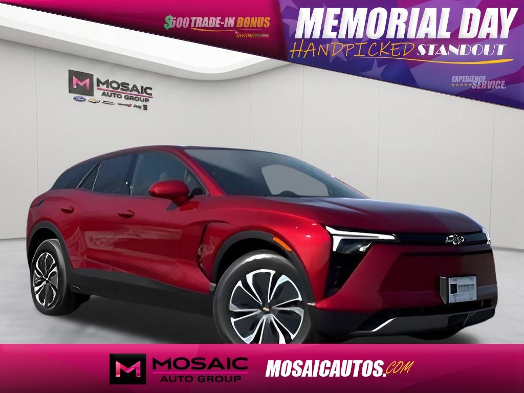 Radiant Red Tintcoat 2025 Chevrolet Blazer EV LT eAWD SUV / Crossover All-Wheel Drive 1-Speed Automatic