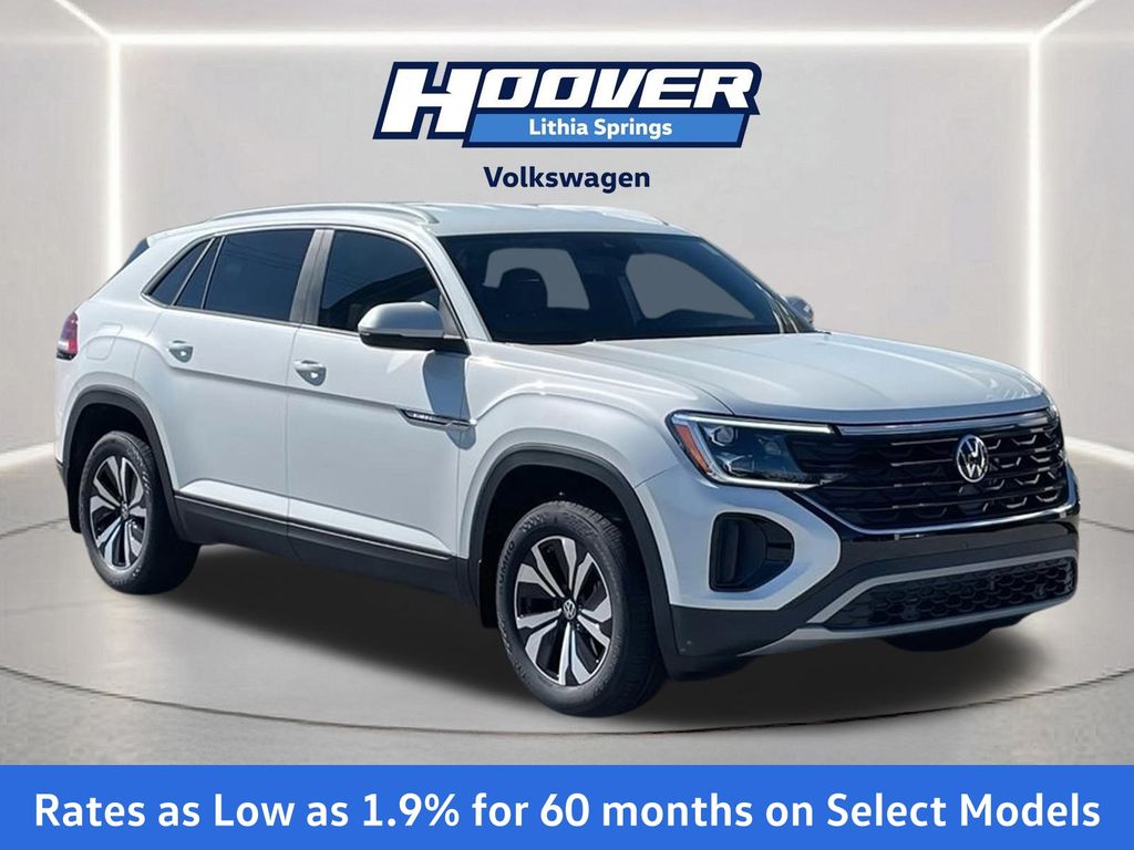 Opal White Pearl 2026 Volkswagen Atlas Cross Sport SUV / Crossover Front-Wheel Drive 8-Speed Automatic