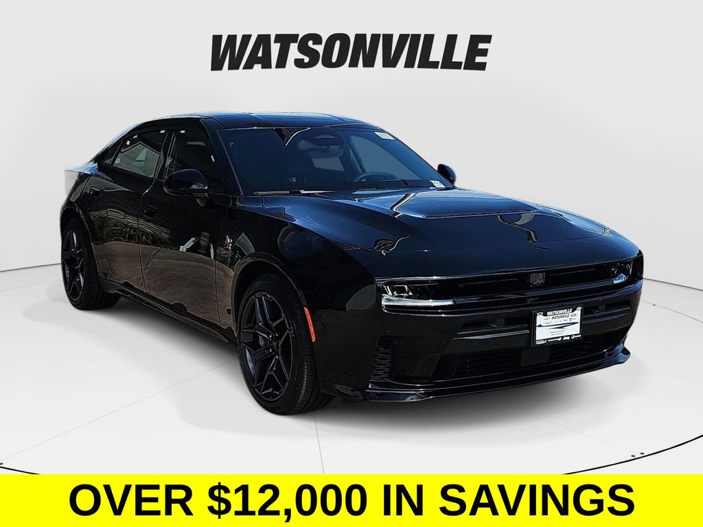 Diamond Black Crystal Pearlcoat 2026 Dodge Charger Sedan All-Wheel Drive 8-Speed Automatic