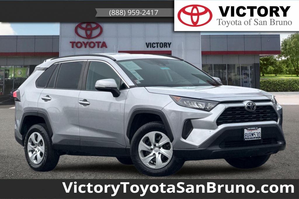 Silver Sky Metallic 2021 Toyota RAV4 SUV / Crossover Front-Wheel Drive 8-Speed Automatic