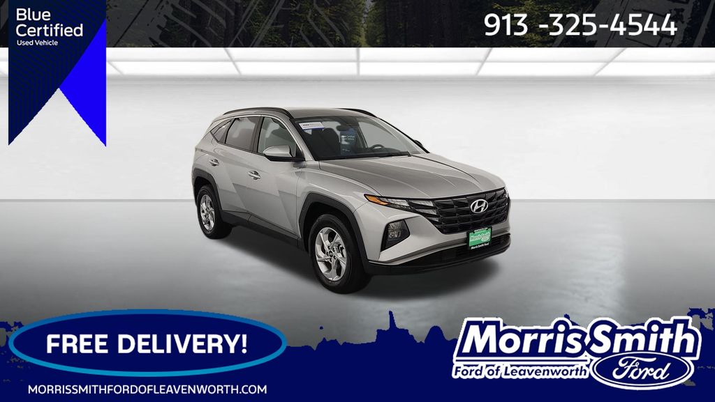 Shimmering Silver 2024 Hyundai Tucson SUV / Crossover All-Wheel Drive 8-Speed Automatic
