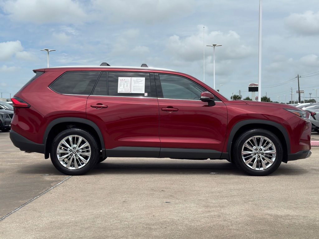 2024 Toyota Grand Highlander Platinum Red at Don McGill Toyota