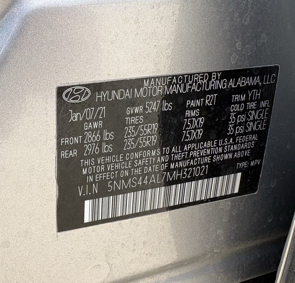 2021 Hyundai Santa Fe Limited Silver at Bravo Nissan
