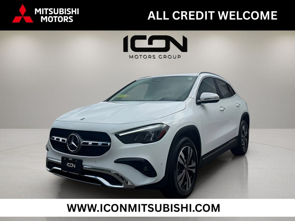 Black 2025 Mercedes-Benz GLA SUV / Crossover All-Wheel Drive 8-Speed Dual Clutch