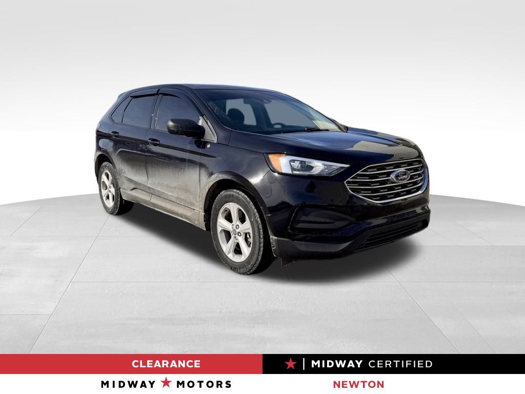 Black Metallic 2019 Ford Edge SE AWD SUV / Crossover All-Wheel Drive 8-Speed Automatic