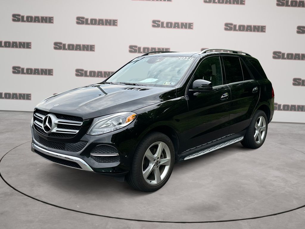Obsidian Black Metallic 2018 Mercedes-Benz GLE SUV / Crossover All-Wheel Drive 7-Speed Automatic