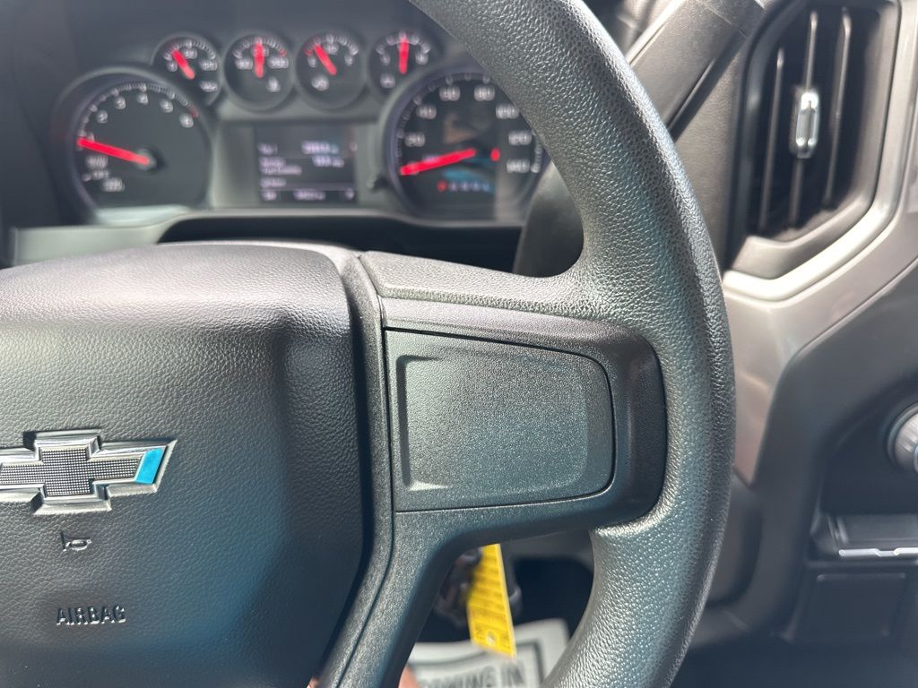 2021 Black Chevrolet Silverado 1500 Custom RWD Truck