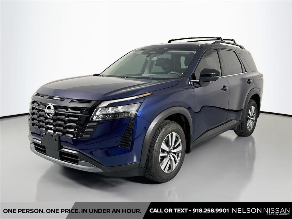 Deep Ocean Blue Pearl 2026 Nissan Pathfinder SUV / Crossover All-Wheel Drive 9-Speed Automatic