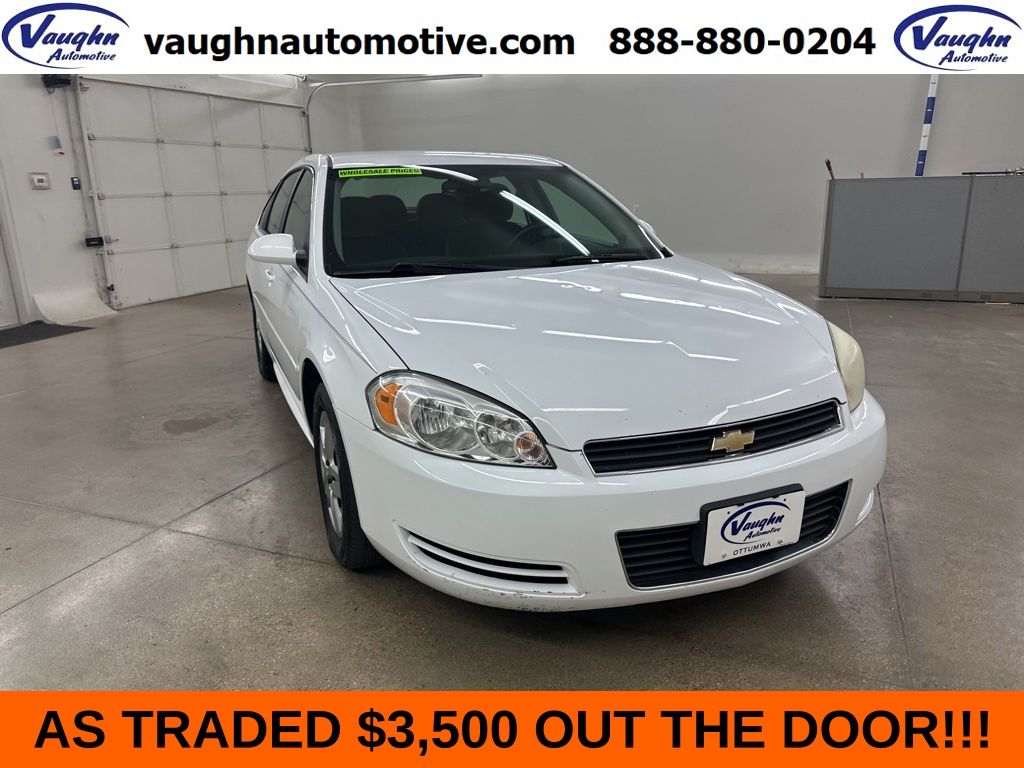 Summit White 2011 Chevrolet Impala LS Fleet FWD Sedan Front-Wheel Drive 4-Speed Automatic Overdrive
