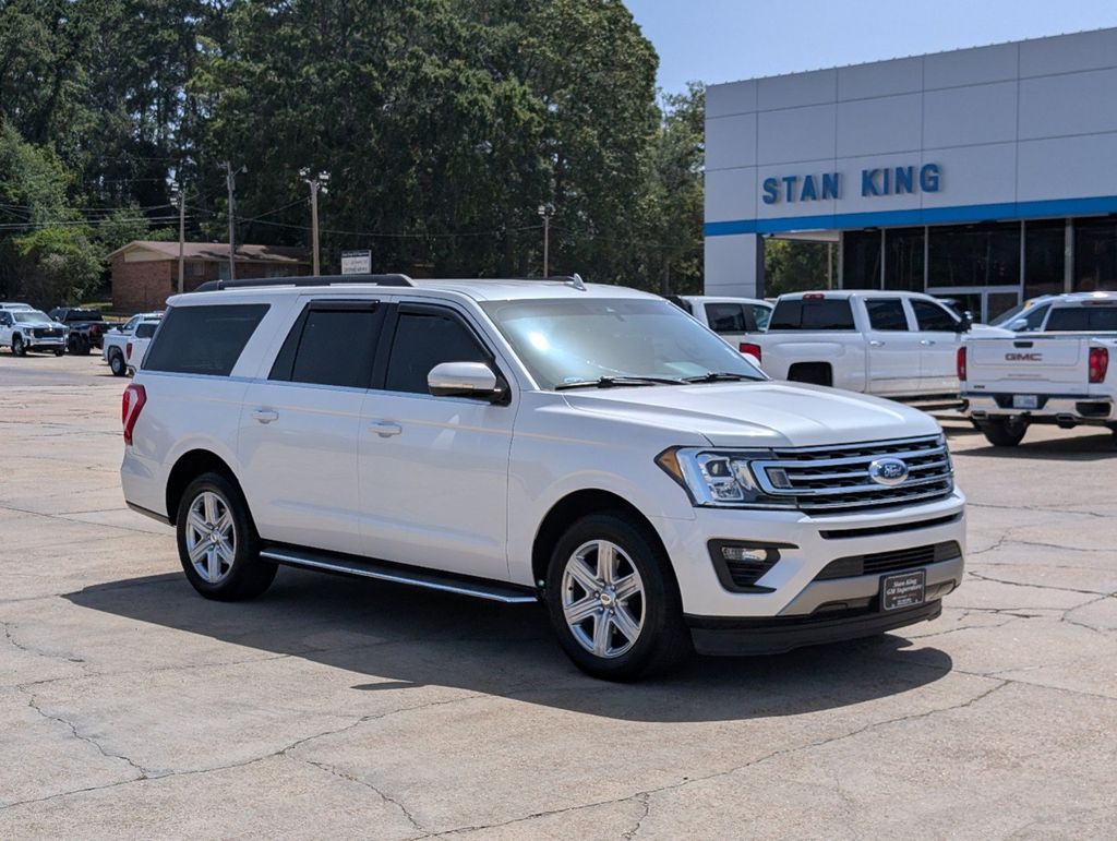 White Platinum Clearcoat Metallic 2019 Ford Expedition SUV / Crossover 4X2 Automatic