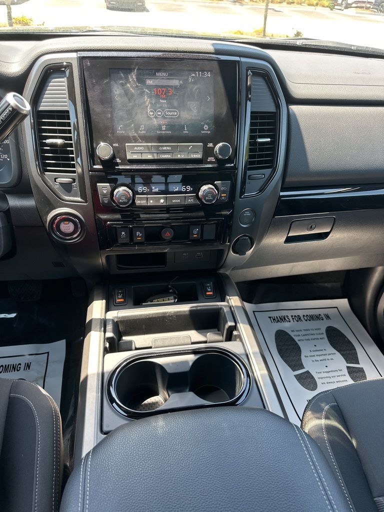 2024 Super Black Nissan Titan SV RWD Truck
