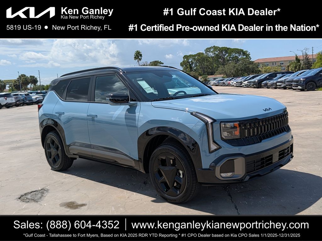 Frost Blue 2027 Kia Seltos SUV / Crossover All-Wheel Drive Continuously Variable Transmission