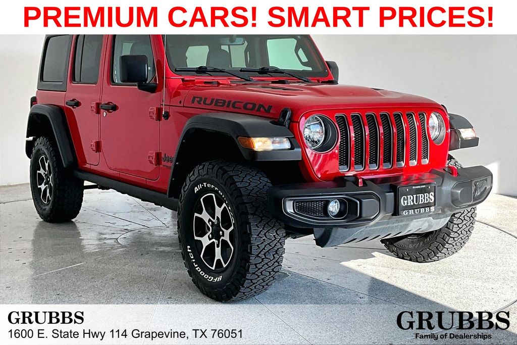 Firecracker Red Clearcoat 2022 Jeep Wrangler SUV / Crossover Four-Wheel Drive 8-Speed Automatic