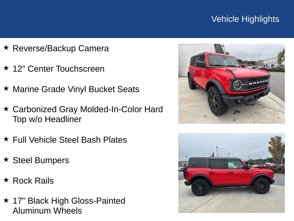 2024 Ford Bronco Black Diamond