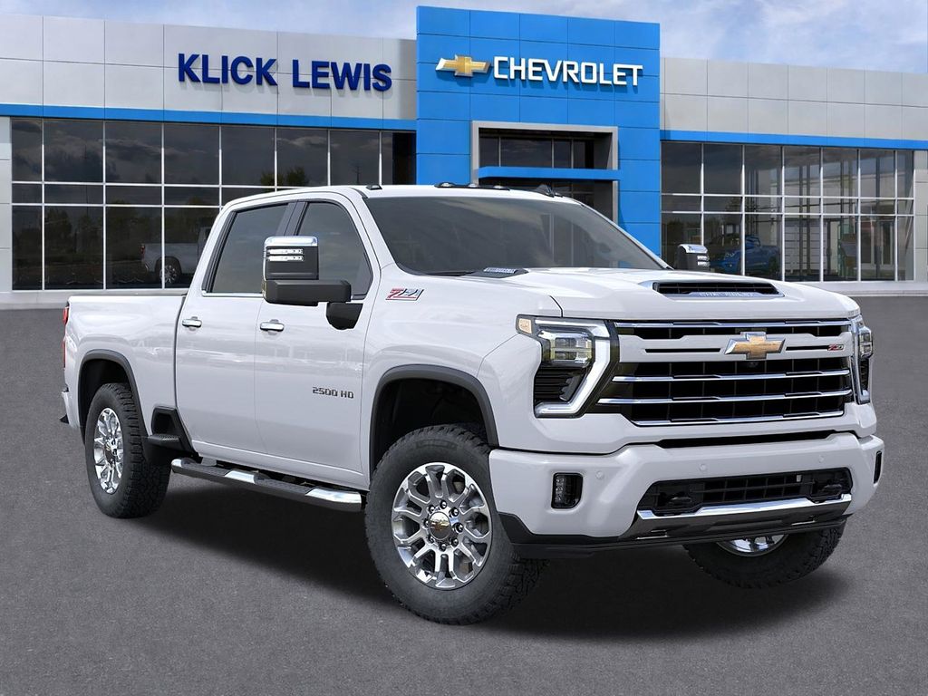 2026 Chevrolet Silverado 2500HD LT White at Klick Lewis Buick Chevrolet