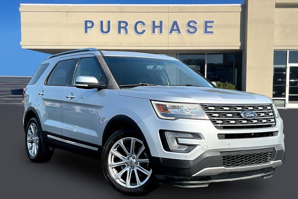 Ingot Silver 2017 Ford Explorer SUV / Crossover All-Wheel Drive 6-Speed Automatic
