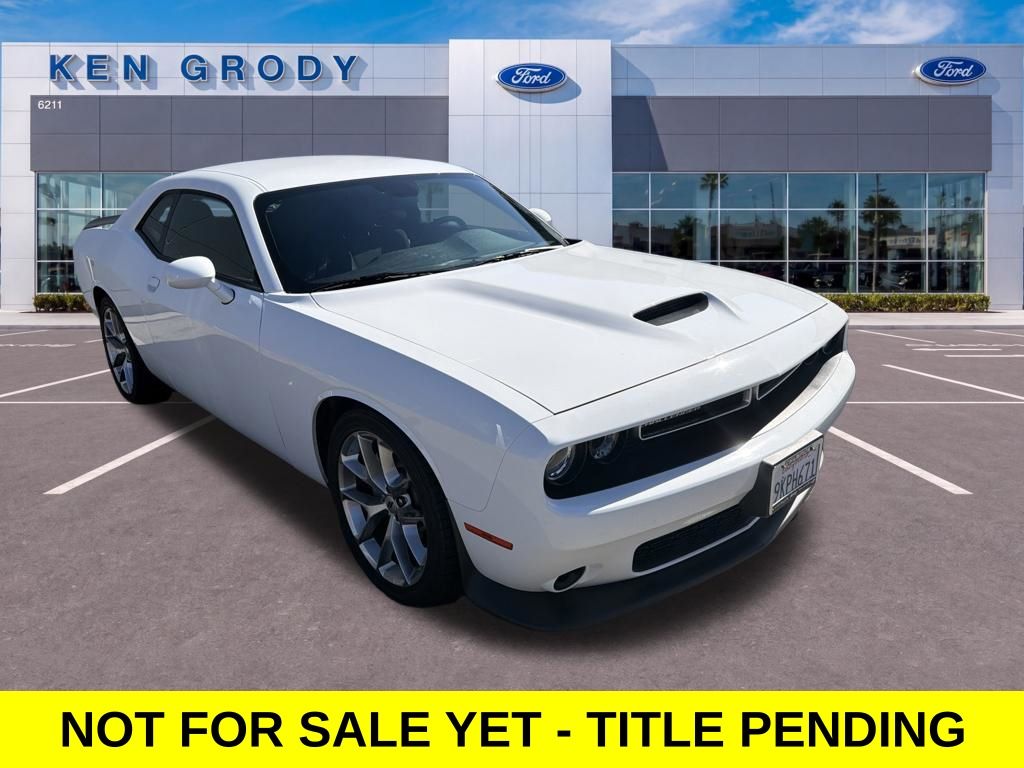 White Knuckle Clearcoat 2023 Dodge Challenger Coupe Rear-Wheel Drive 8-Speed Automatic