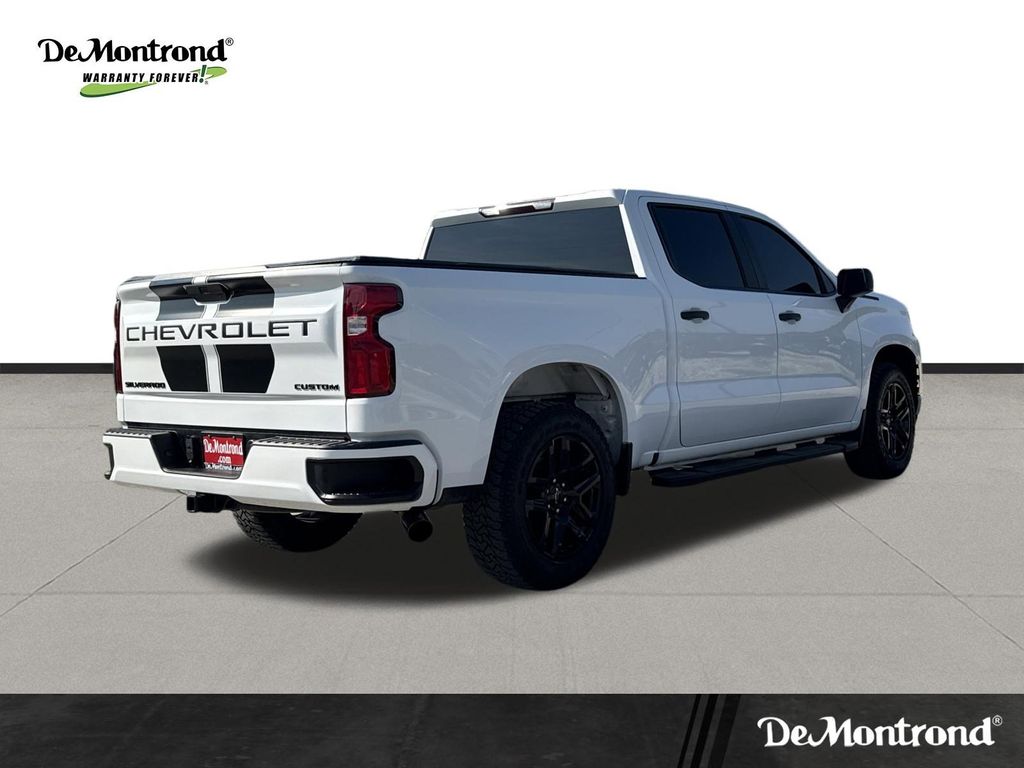 2021 Chevrolet Silverado 1500 Custom White at Classic Elite Chevrolet Hwy 6