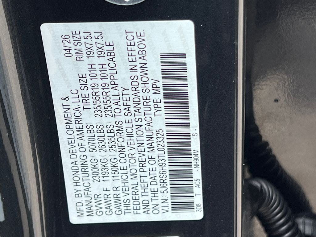 2026 Honda CR-V Hybrid AWD Sport Touring