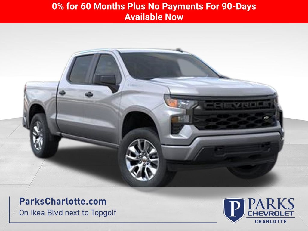 Sterling Gray Metallic 2026 Chevrolet Silverado 1500 Pickup Truck 4X2 8-Speed Automatic