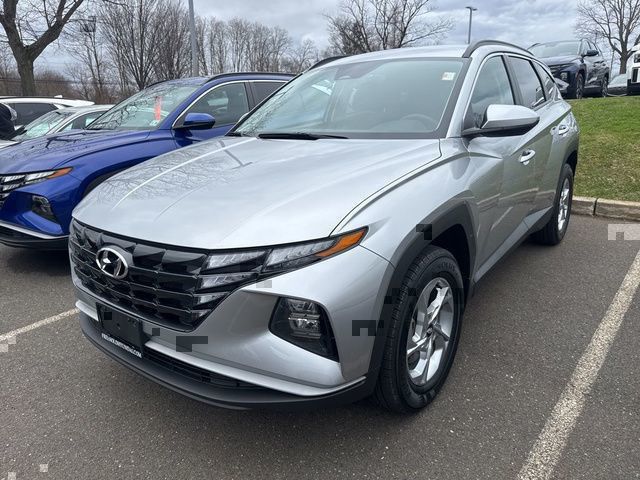 Shimmering Silver 2024 Hyundai Tucson SEL Fleet AWD SUV / Crossover All-Wheel Drive 8-Speed Automatic