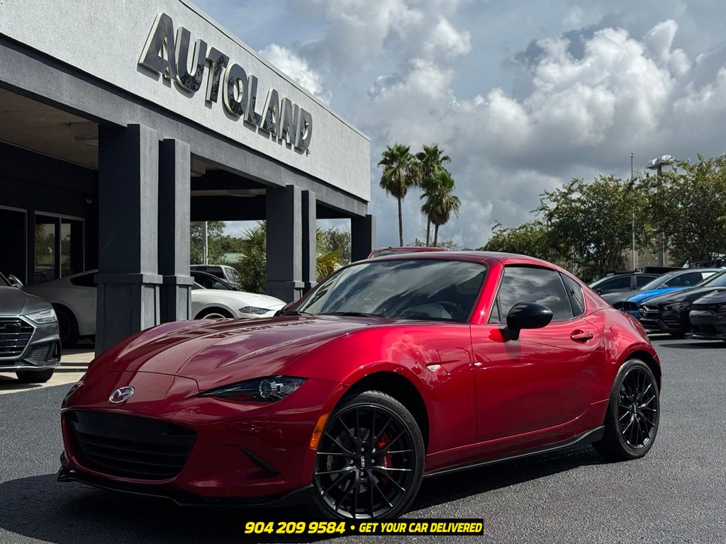 Soul Red Crystal 2018 Mazda MX-5 Miata Convertible Rear-Wheel Drive 6-Speed Manual