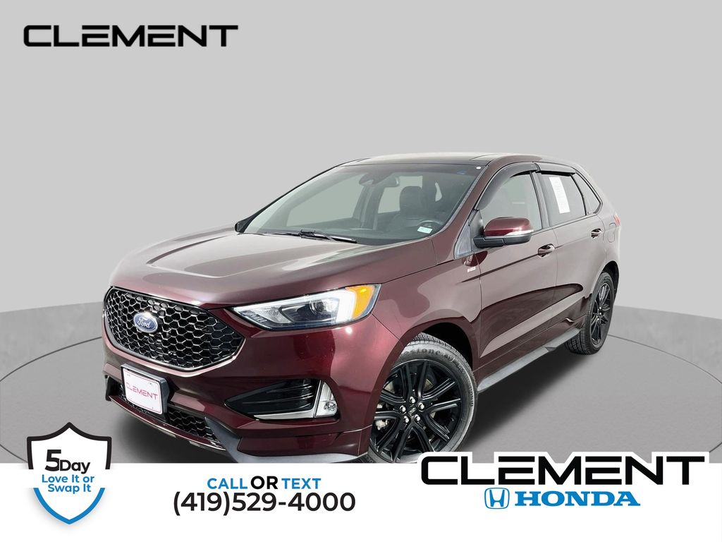 Red (Burgundy Velvet Metallic Tinted Clearcoat) 2020 Ford Edge SUV / Crossover All-Wheel Drive 8-Speed Automatic