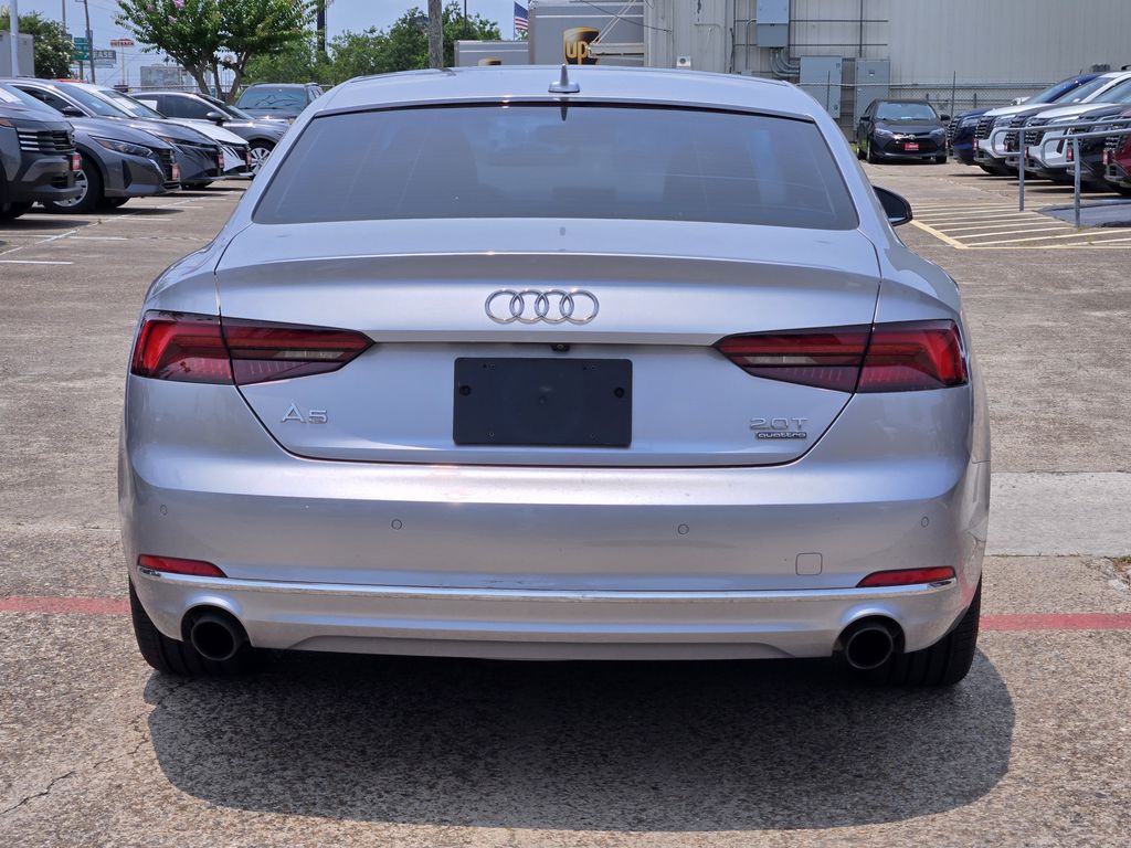 2018 Audi A5 2.0T Premium Plus Silver at DeMontrond Automotive Group