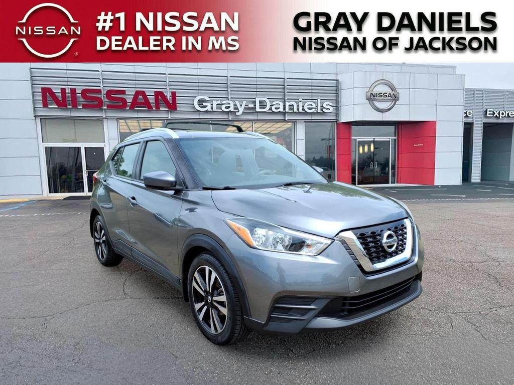 Gray (Gun Metallic) 2019 Nissan Kicks SV FWD SUV / Crossover Front-Wheel Drive Continuously Variable Transmission
