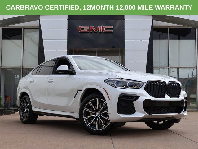 Mineral White Metallic 2023 BMW X6 SUV / Crossover All-Wheel Drive 8-Speed Automatic