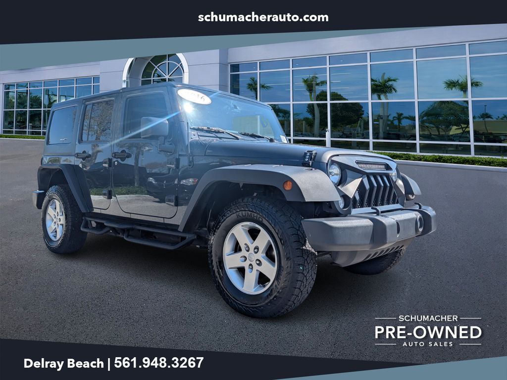 used 2016 Jeep Wrangler car, priced at $16,998