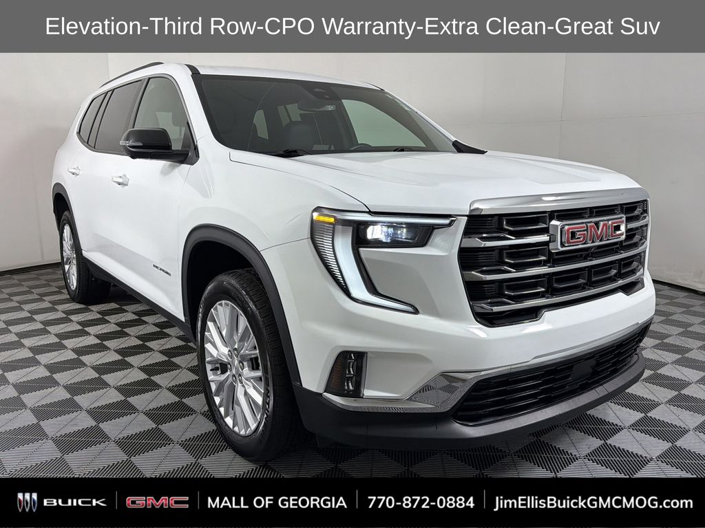 used 2024 GMC Acadia car, priced at $37,900