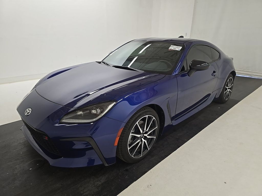 Blue 2024 Toyota GR86 RWD Coupe Rear-Wheel Drive 6-Speed Manual