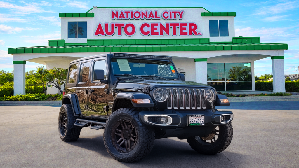 Used 2020 Jeep Wrangler Unlimited Sahara 4D Sport Utility