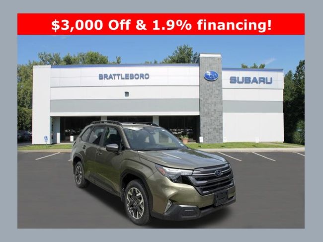 Autumn Green Metallic 2026 Subaru Forester SUV / Crossover All-Wheel Drive Continuously Variable Transmission