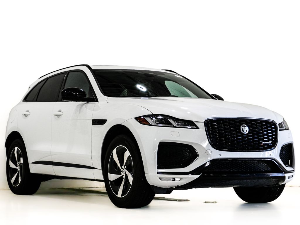 White 2024 Jaguar F-PACE SUV / Crossover All-Wheel Drive 8-Speed Automatic